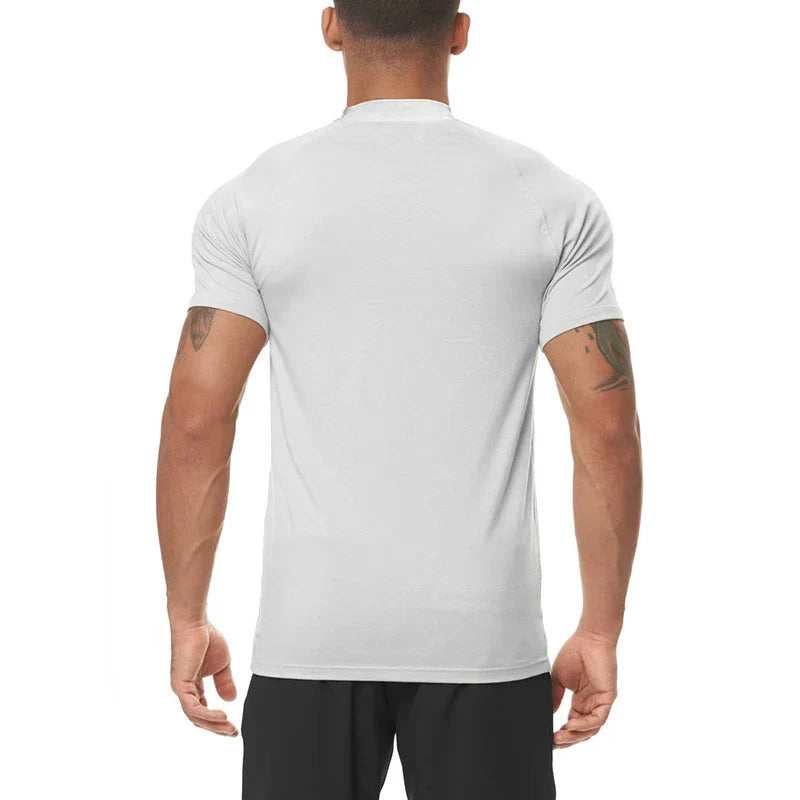 Quick-drying T-shirt Gym Fitness Casual Bodybuilding Tights