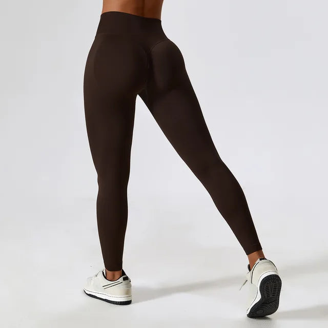 Seamless Yoga Pants Leggings Women Fitness Running High Waist Push Up Sport Leggings Gym Athletic Jogging Workout Tights Female