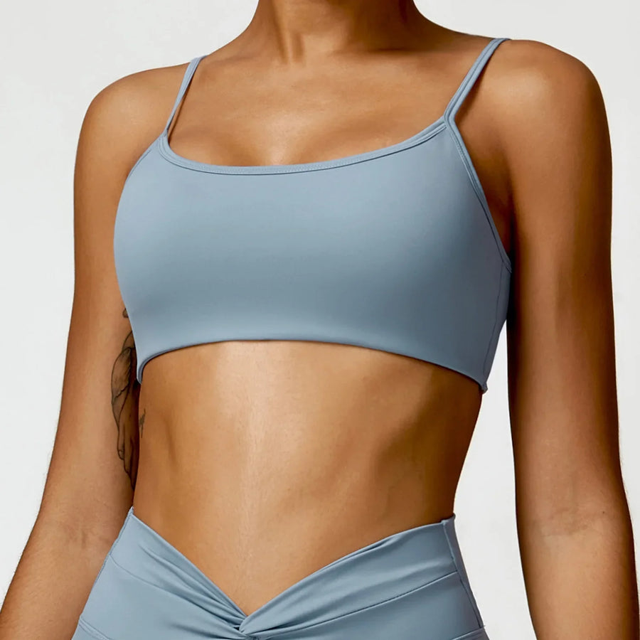 Sports Bra Top Women Sports Underwear Gym Push Up Yoga Bra