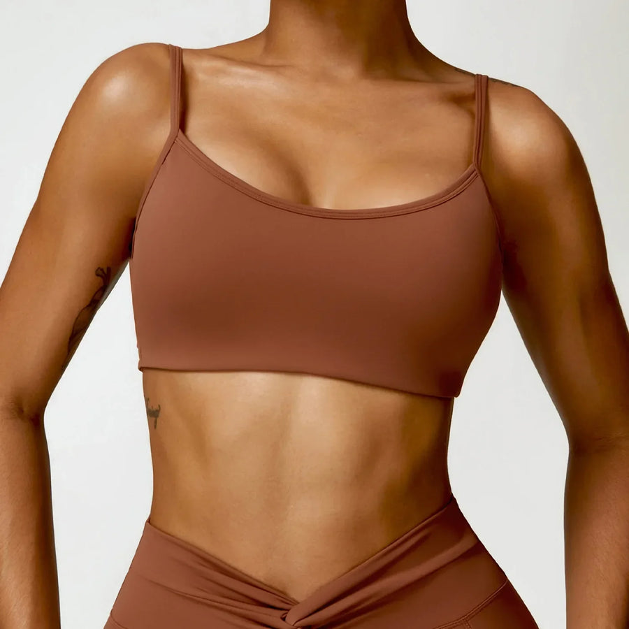 Sports Bra Top Women Sports Underwear Gym Push Up Yoga Bra